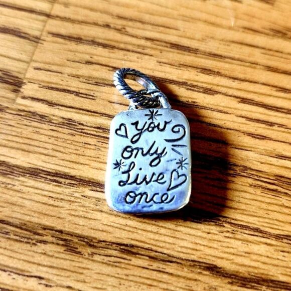 BRIGHTON Positive Affirmation Dangle Charms, $18 Each! TIMELESS - Picture 5 of 8